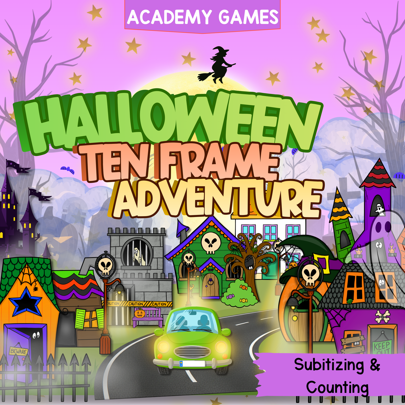 Halloween Ten Frame Adventure