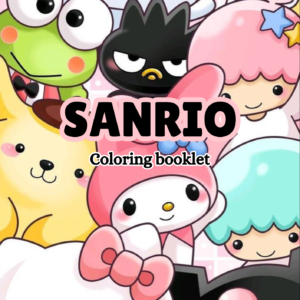 Sanrio Coloring Book